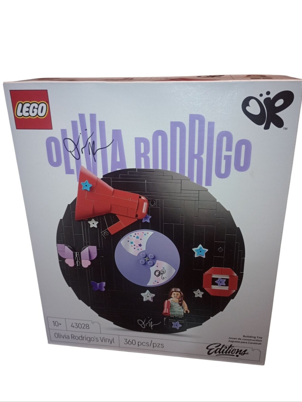 Lego Olivia Rodrigo's Vinyl Editions, 43028, 360 Pcs., New In Sealed Box, NWT - Picture 3 of 9